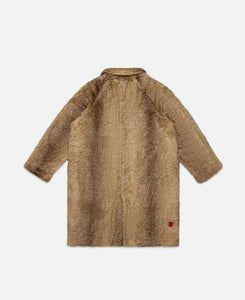 Fur Southern Collar Coat (Beige)