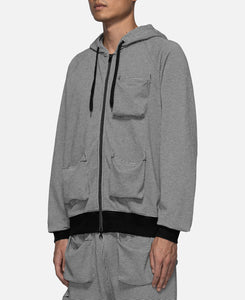 Kung Fu Plaid Parka (Black)