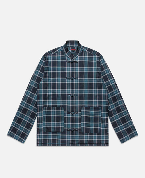L/S Chinese Shirt (Navy)