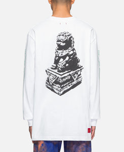CLOT Lion L/S T-Shirt (White)