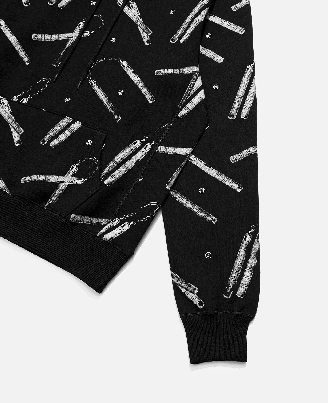 CLOT - Nunchaku All Over Print Hoodie (Black) – JUICESTORE