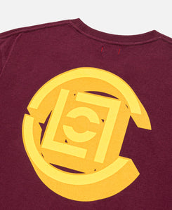 CLOT - Shadow Logo T-Shirt (Burgundy) – JUICESTORE