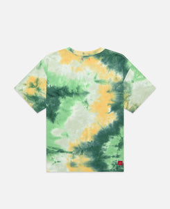 Tie Dye Pocket T-Shirt (Green)