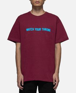 CLOT - Watch Your Throne T-Shirt (Burgundy) – JUICESTORE