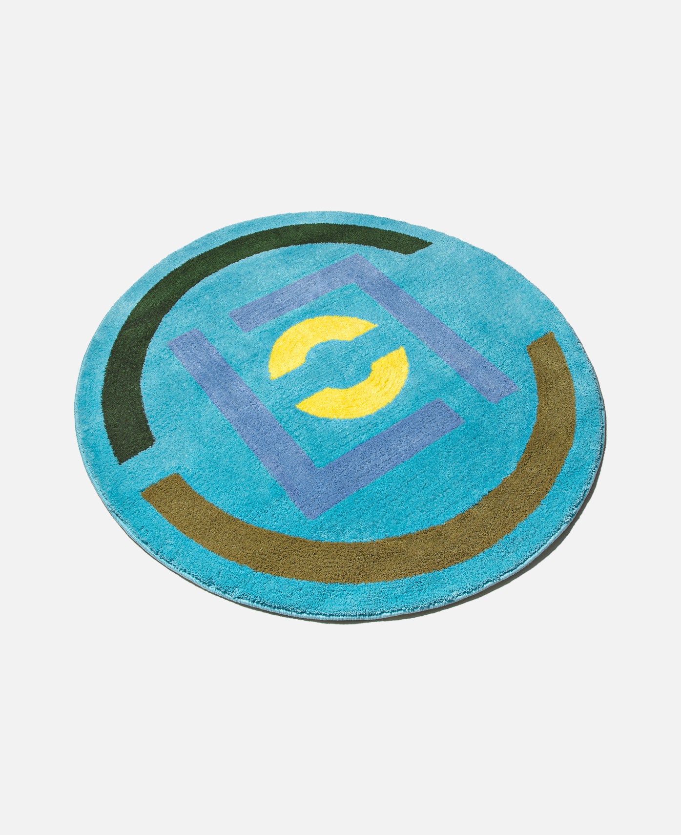 1300mm CLOT Logo Rug (Teal)