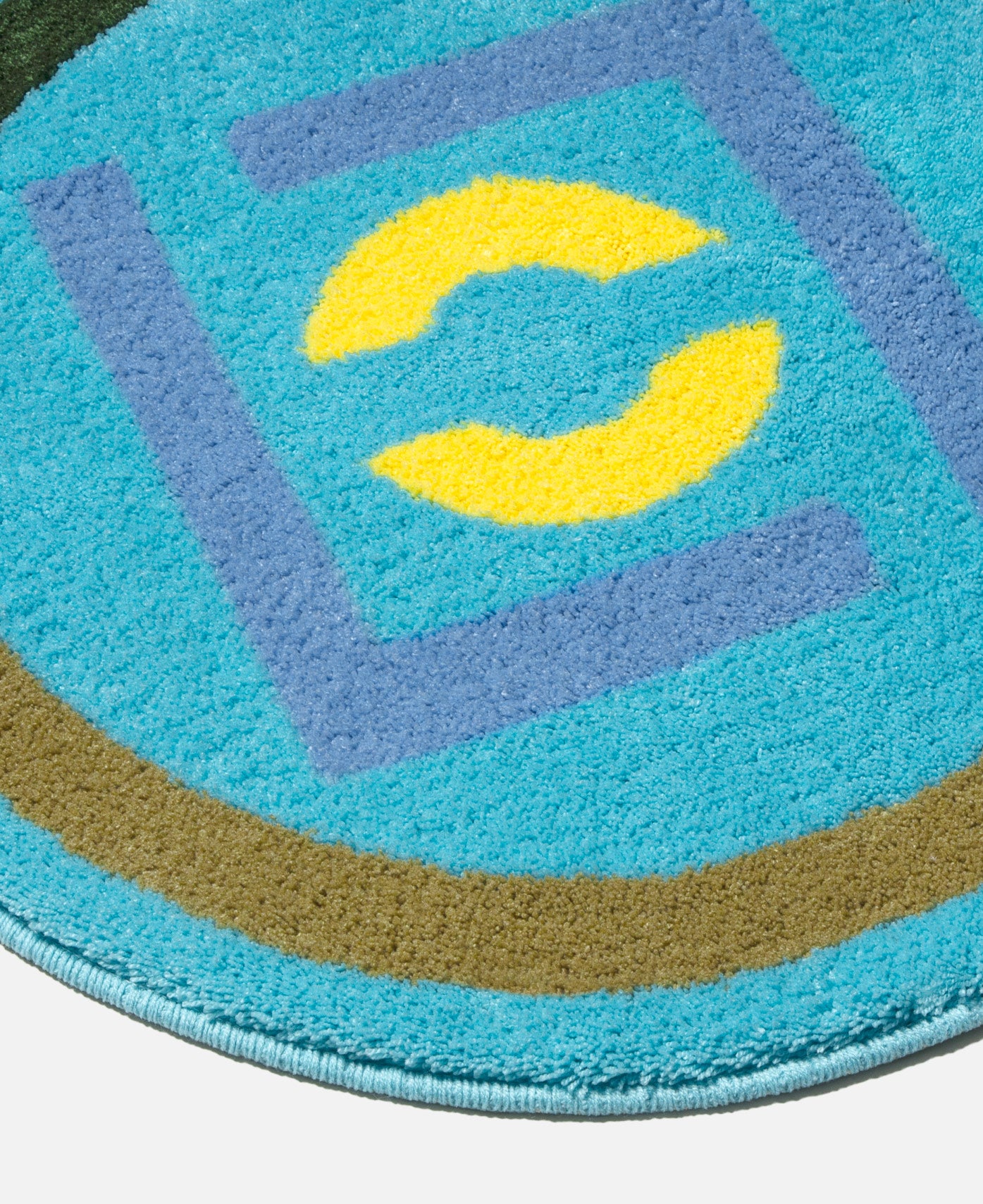 700mm CLOT Logo Rug (Teal)