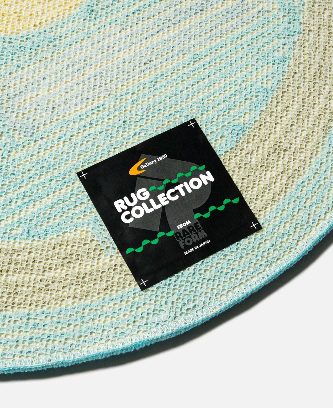 700mm CLOT Logo Rug (Teal)