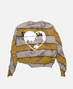 Upcycle Earth Spiral Crewneck Sweat (Multi)