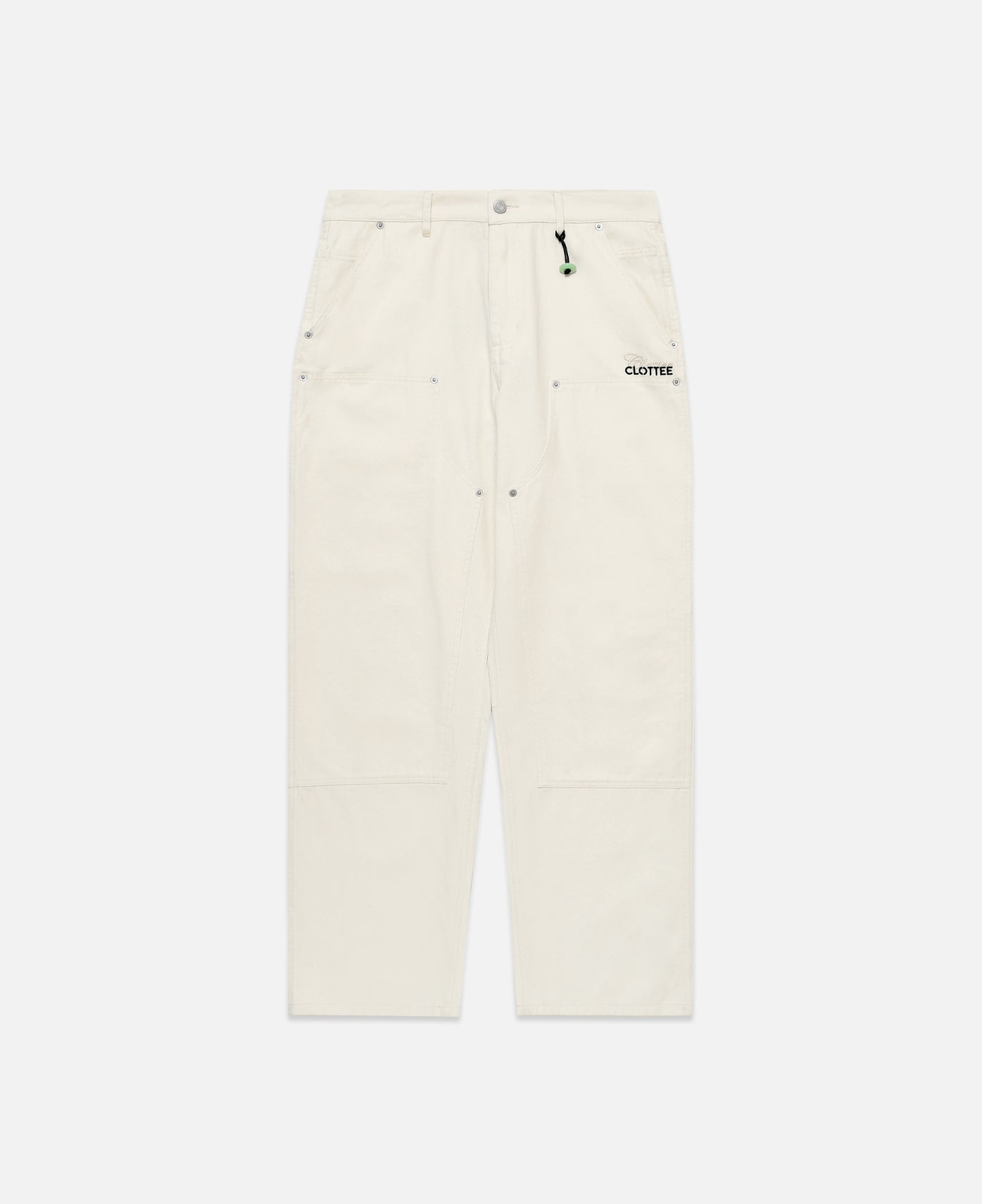 Men's Carpenter Work Jeans Hammer Loop Relaxed Fit Casual Cotton Denim Pants  (White, 32x32) - Walmart.com