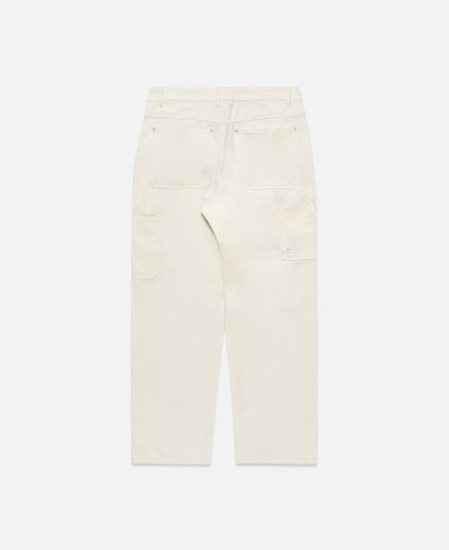 Louis Vuitton Monogram Workwear Denim Carpenter Pants ECRU. Size 31