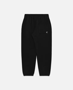 CLOTTEE Script Sweatpants (Black)