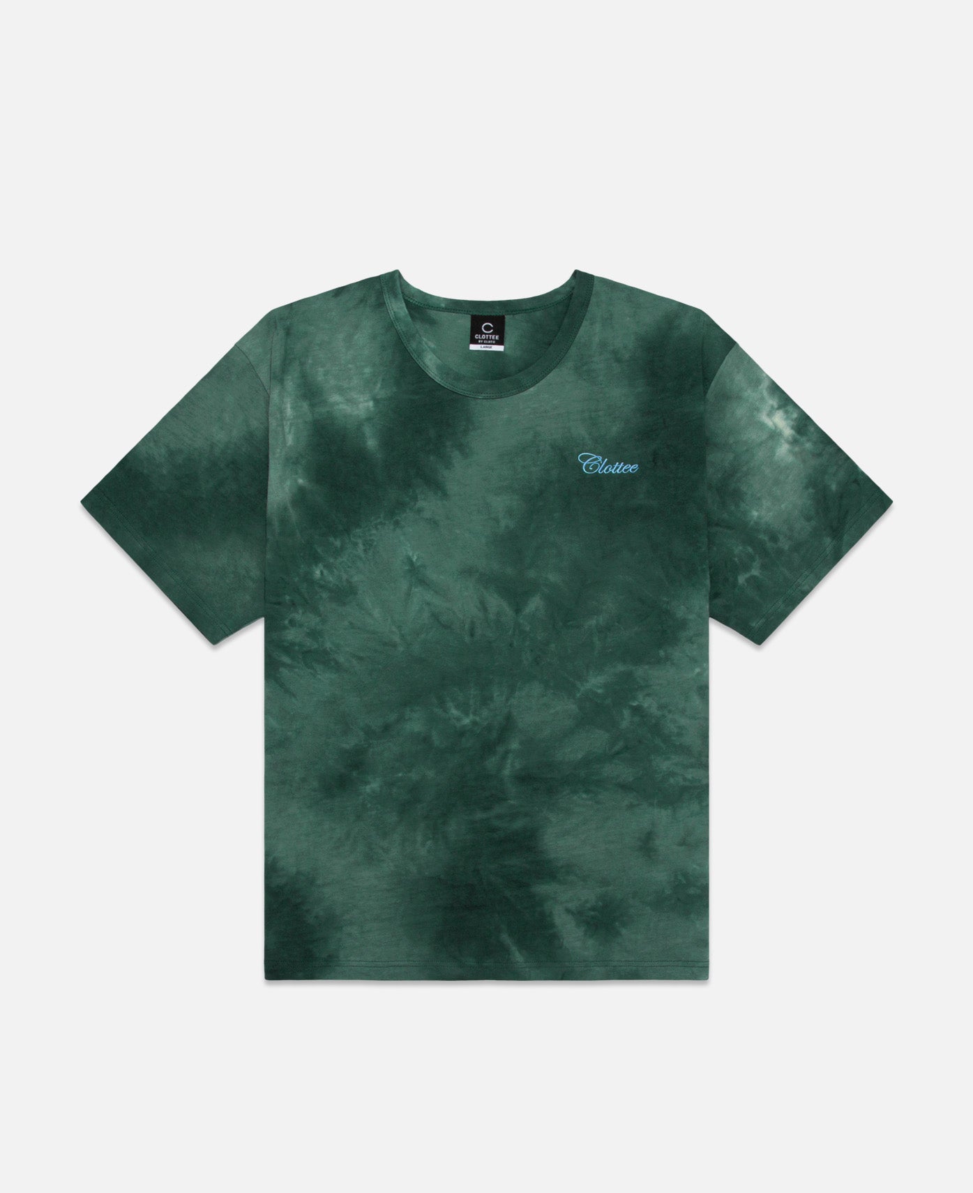 CLOTTEE - CLOTTEE Script Tie Dye S/S T-Shirt (Green) – JUICESTORE