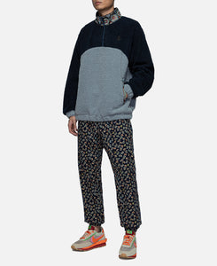 Contrast Collar Fleece (Blue)