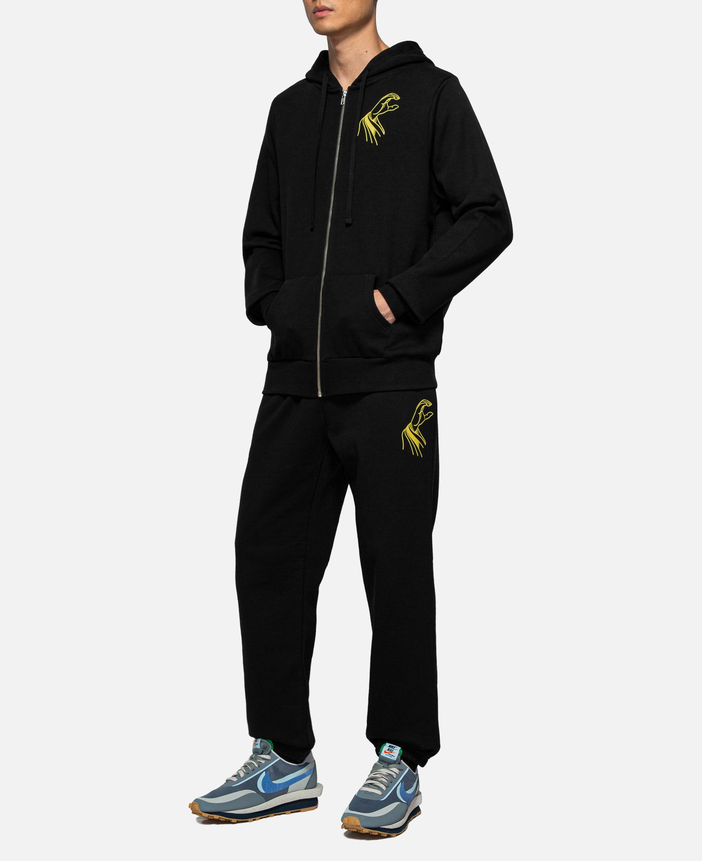 CLOTTEE - Dynasty Zip Up Hoodie (Black) – JUICESTORE