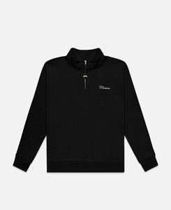 Half Zip Sweatshirt (Black)