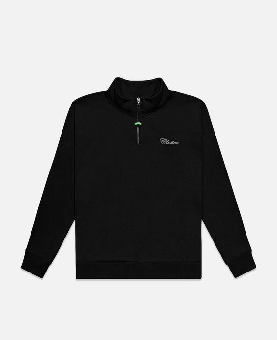 Half Zip Sweatshirt (Black)