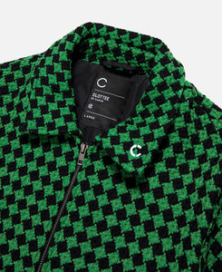 Houndstooth Jacket (Green)