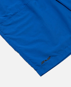 Nylon Panel Drawstring Shorts (Blue)