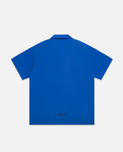 Nylon Short Sleeve Shirt (Blue)