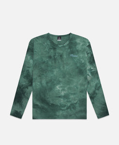 CLOTTEE - CLOTTEE Script Tie Dye L/S T-Shirt (Green) – JUICESTORE