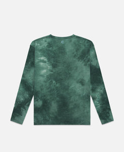 CLOTTEE - CLOTTEE Script Tie Dye L/S T-Shirt (Green) – JUICESTORE