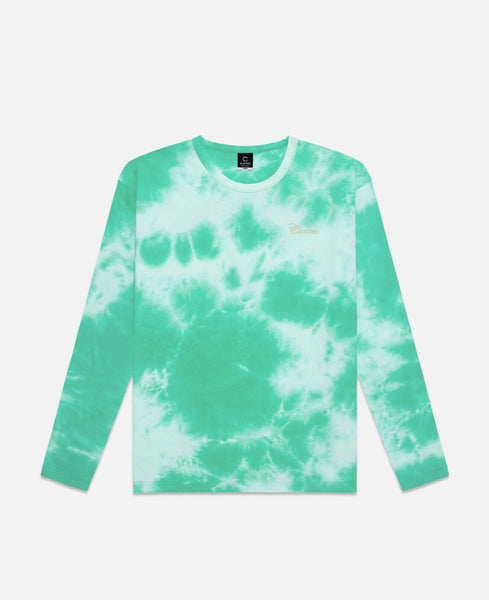 CLOTTEE - CLOTTEE Script Tie Dye L/S T-Shirt (Mint) – JUICESTORE