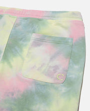 CLOTTEE Script Tie Dye Sweatshorts (Multi)