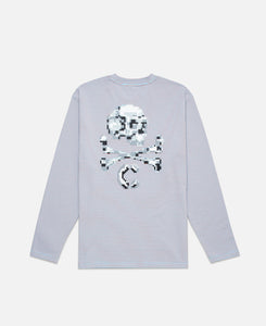 Striped L/S T-shirt (Blue)