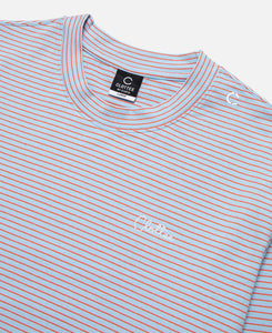 Striped L/S T-shirt (Blue)