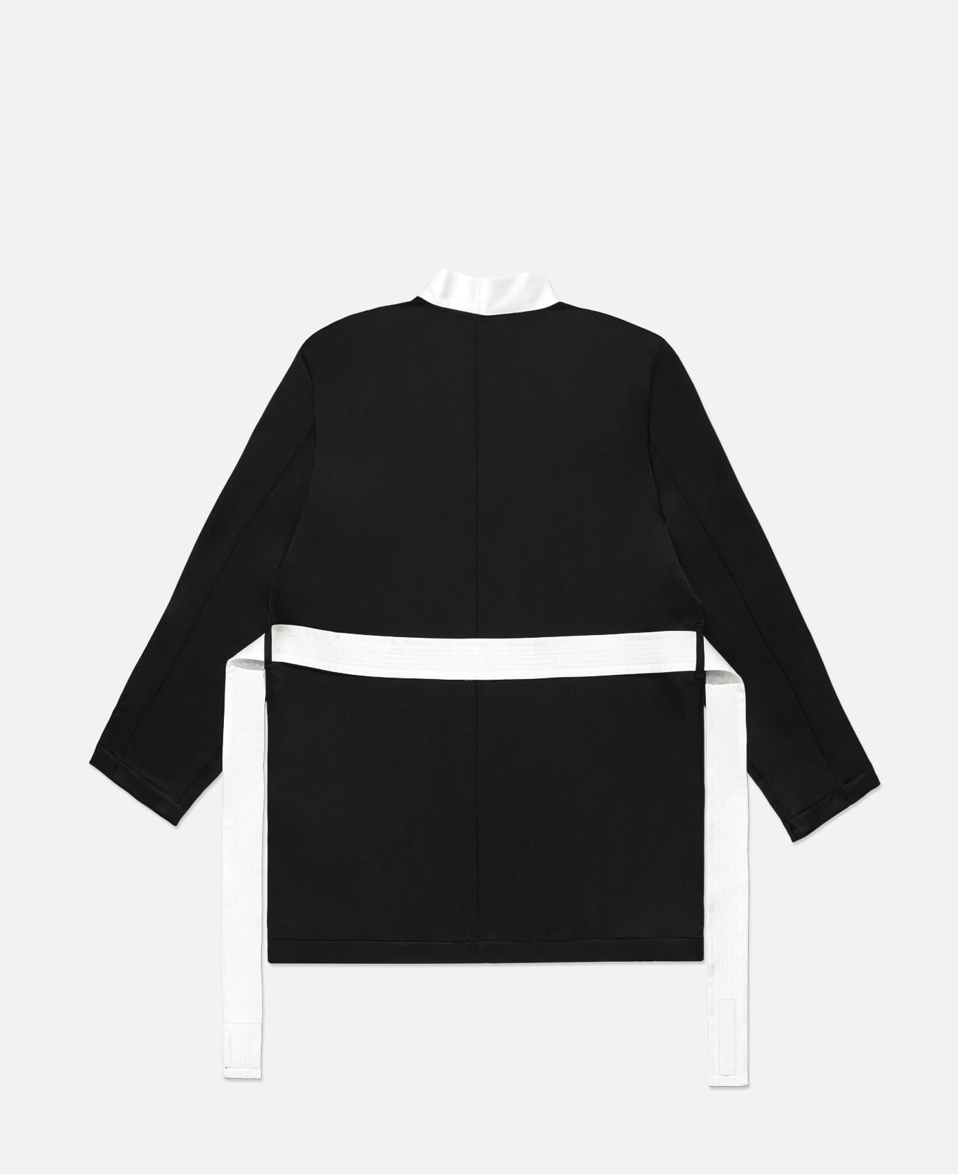 Satin Bathrobe (Black)