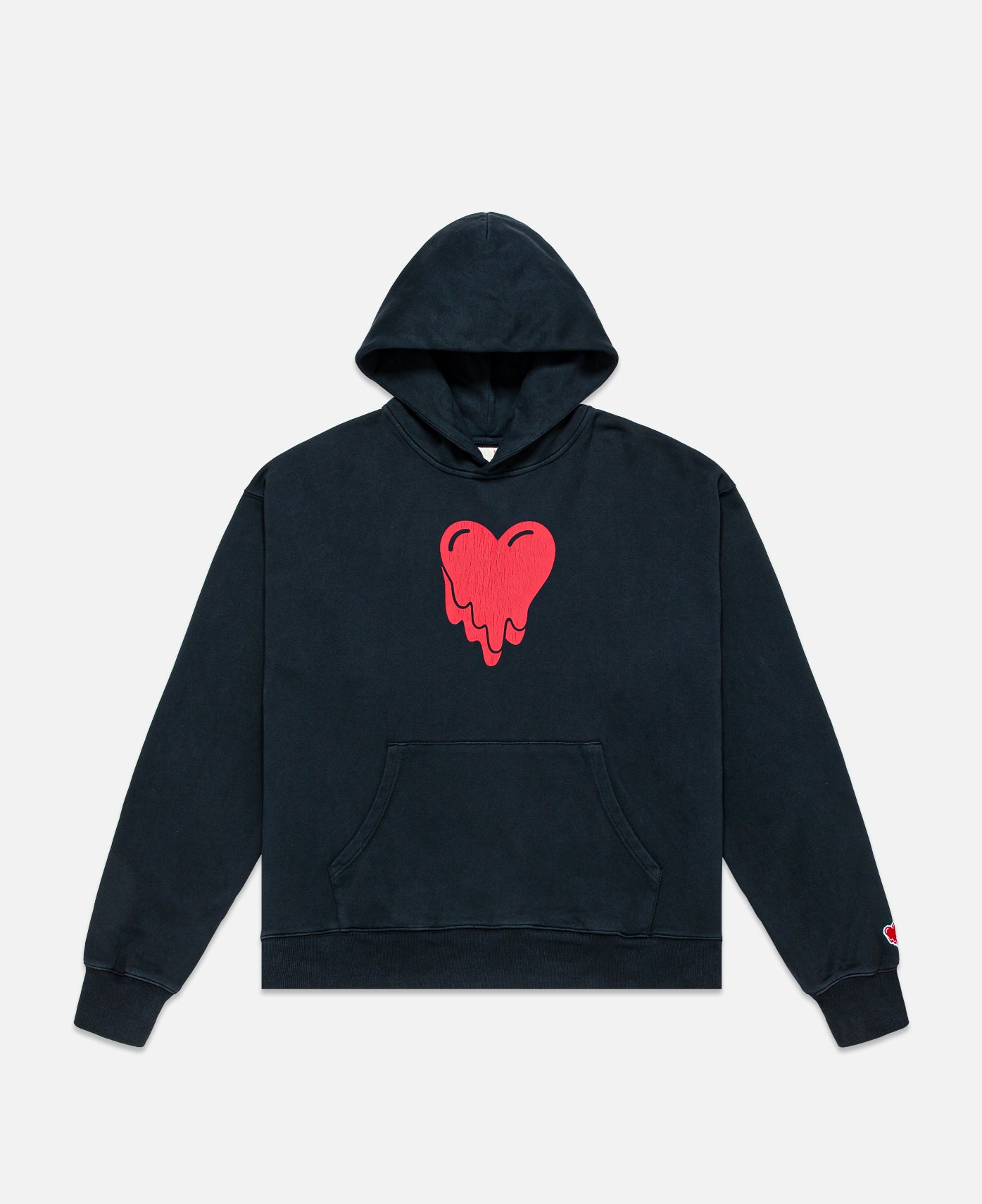 EU Heart Logo Hoodie (Black)