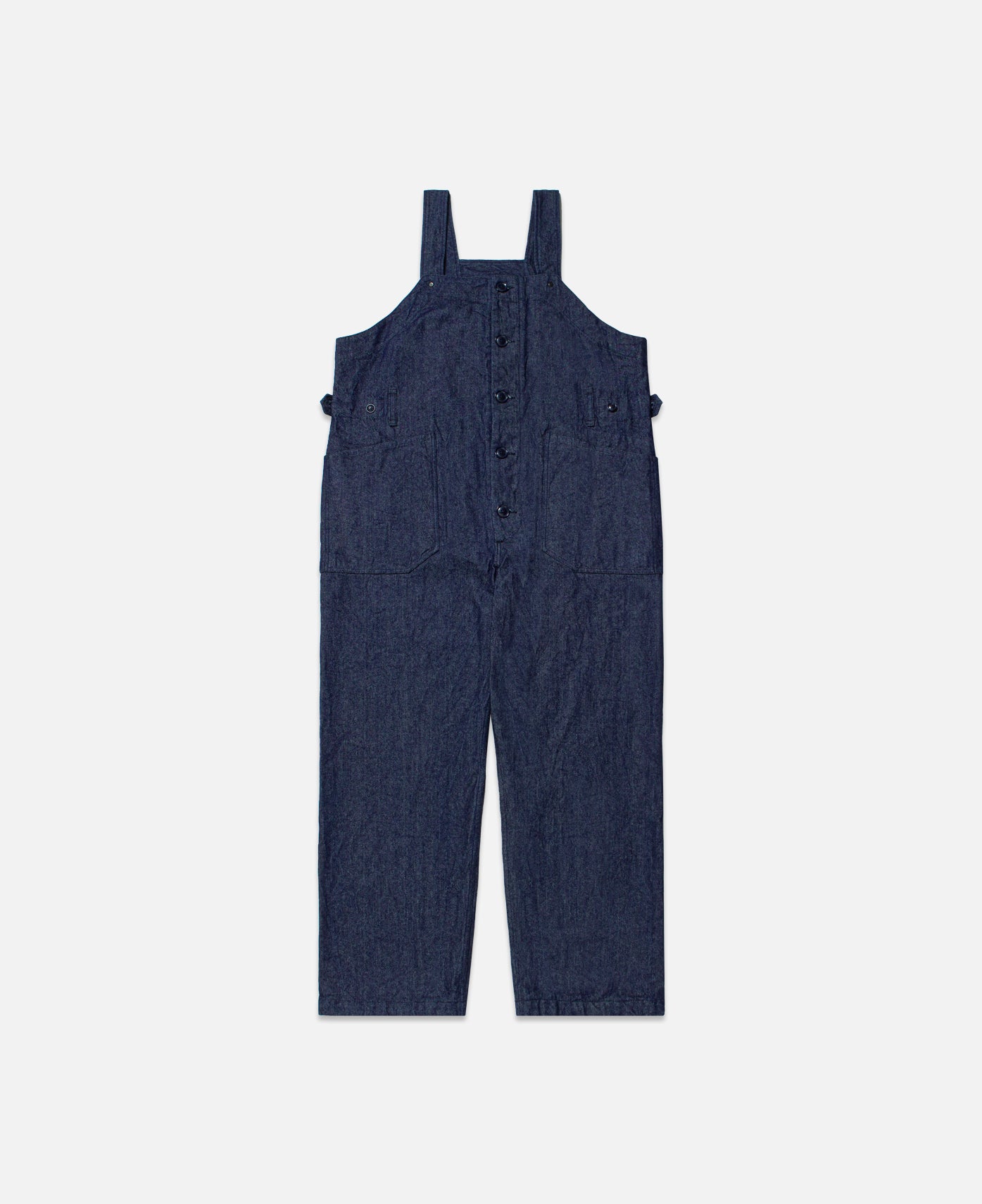 Engineered Garments - Button Up Overalls (Navy) – JUICESTORE