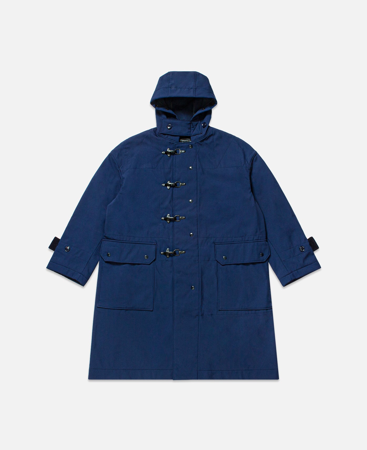 Oversized Fireman Duffle Coat (Navy)