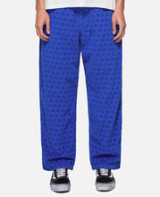 Unisex Corduroy Embossed Pants Woven (Blue)