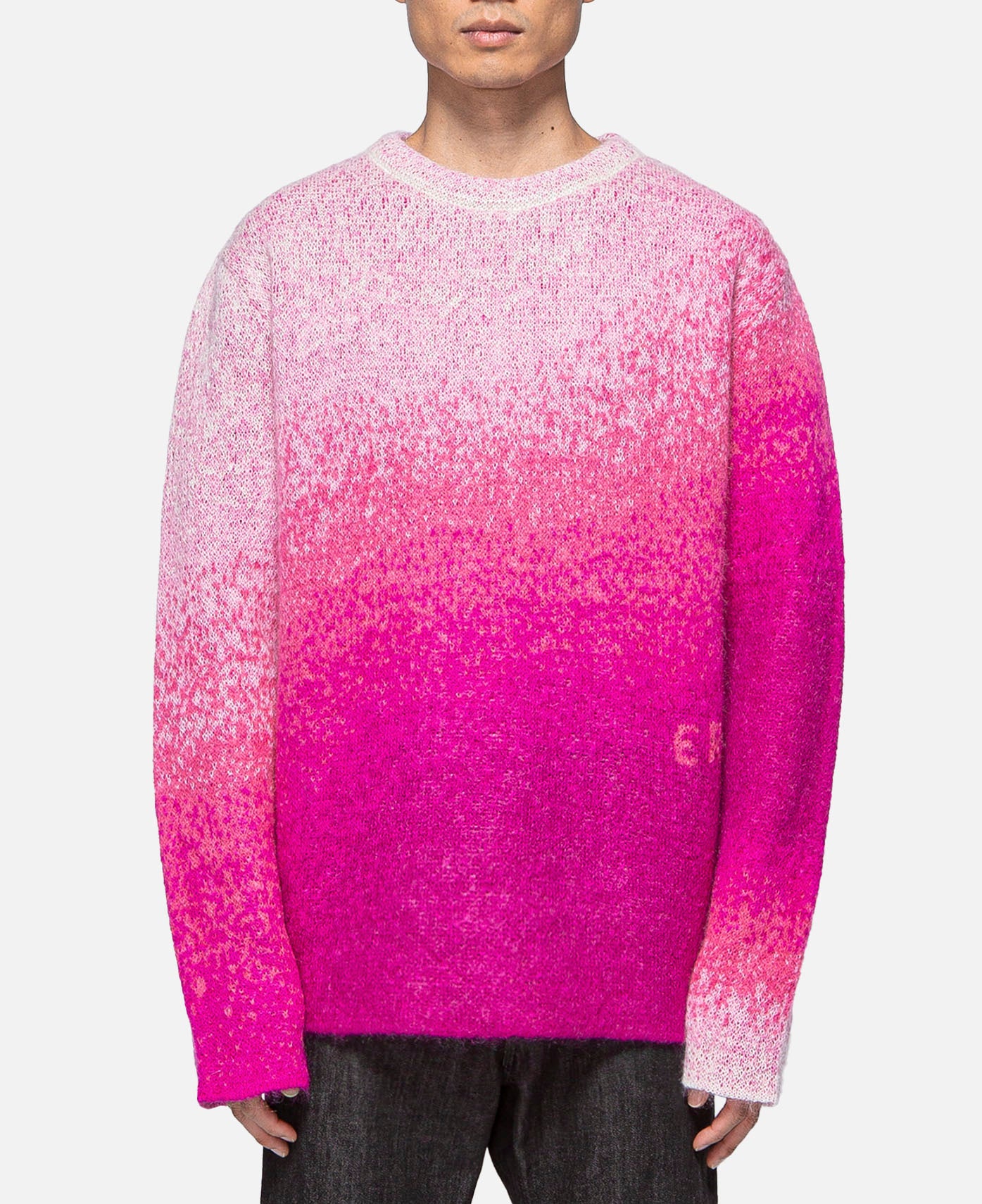 ERL gradation knit pink グラデーション モヘア ニット - ニット/セーター