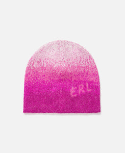 Unisex Gradient Knitted Beanie  (Pink)