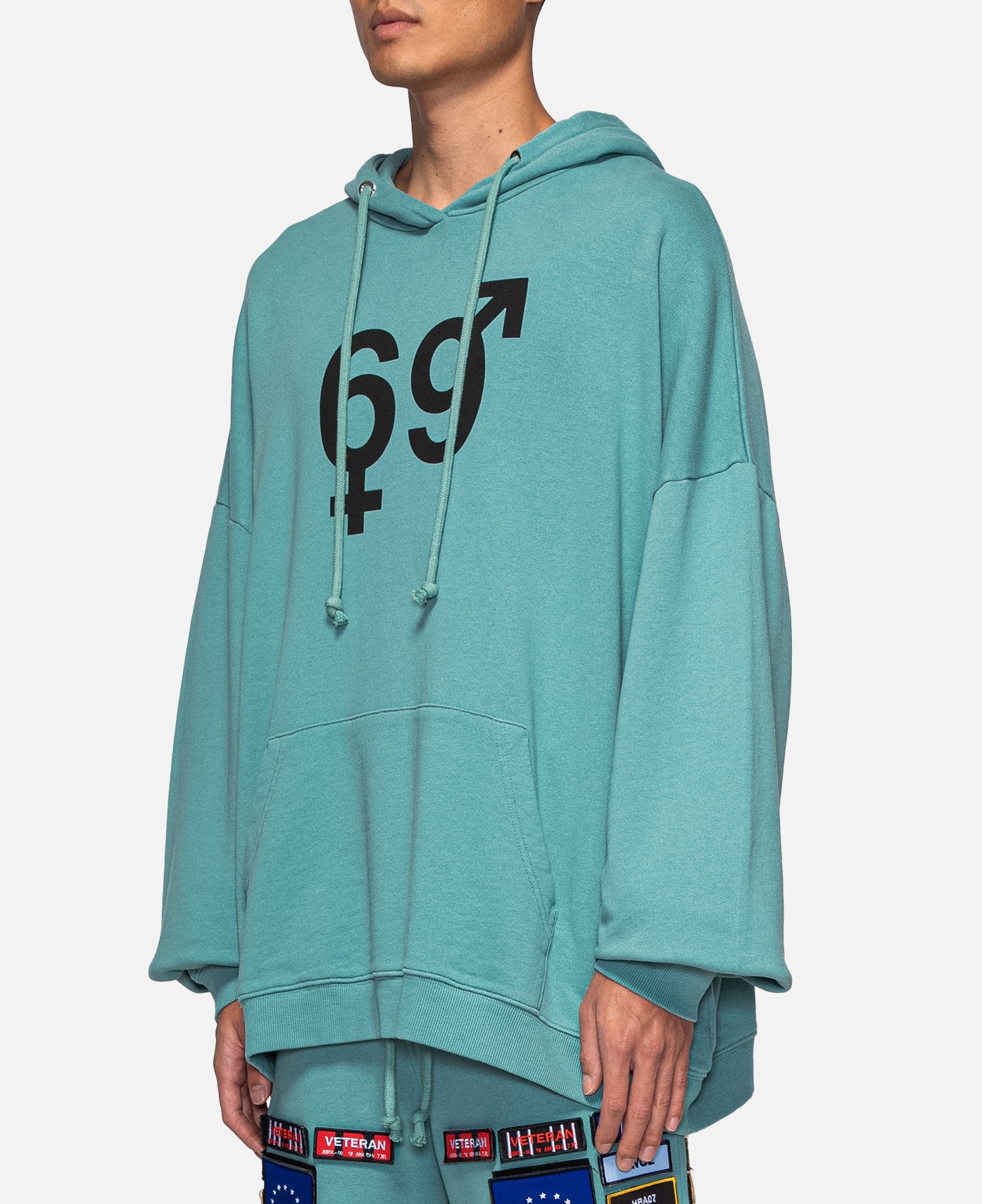 69 Badge Hoodie (Green)