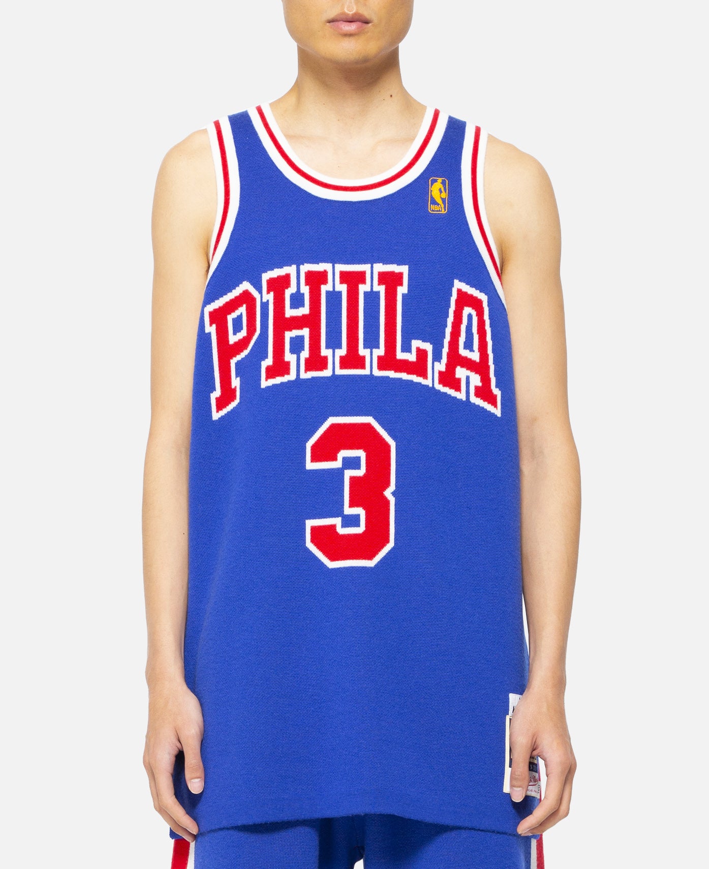 Iverson 76ers 96-97 Knit Jacquard Jersey