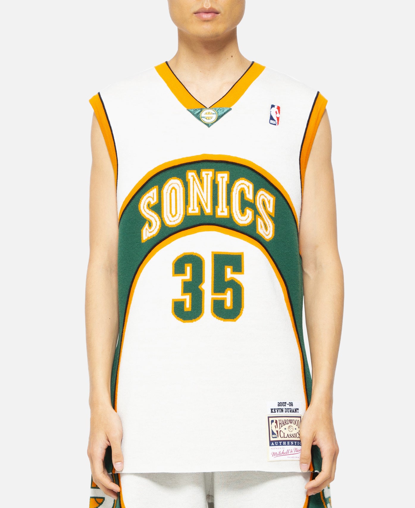 Kevin Durant Sonics  07-08 Knit Jacquard Jersey