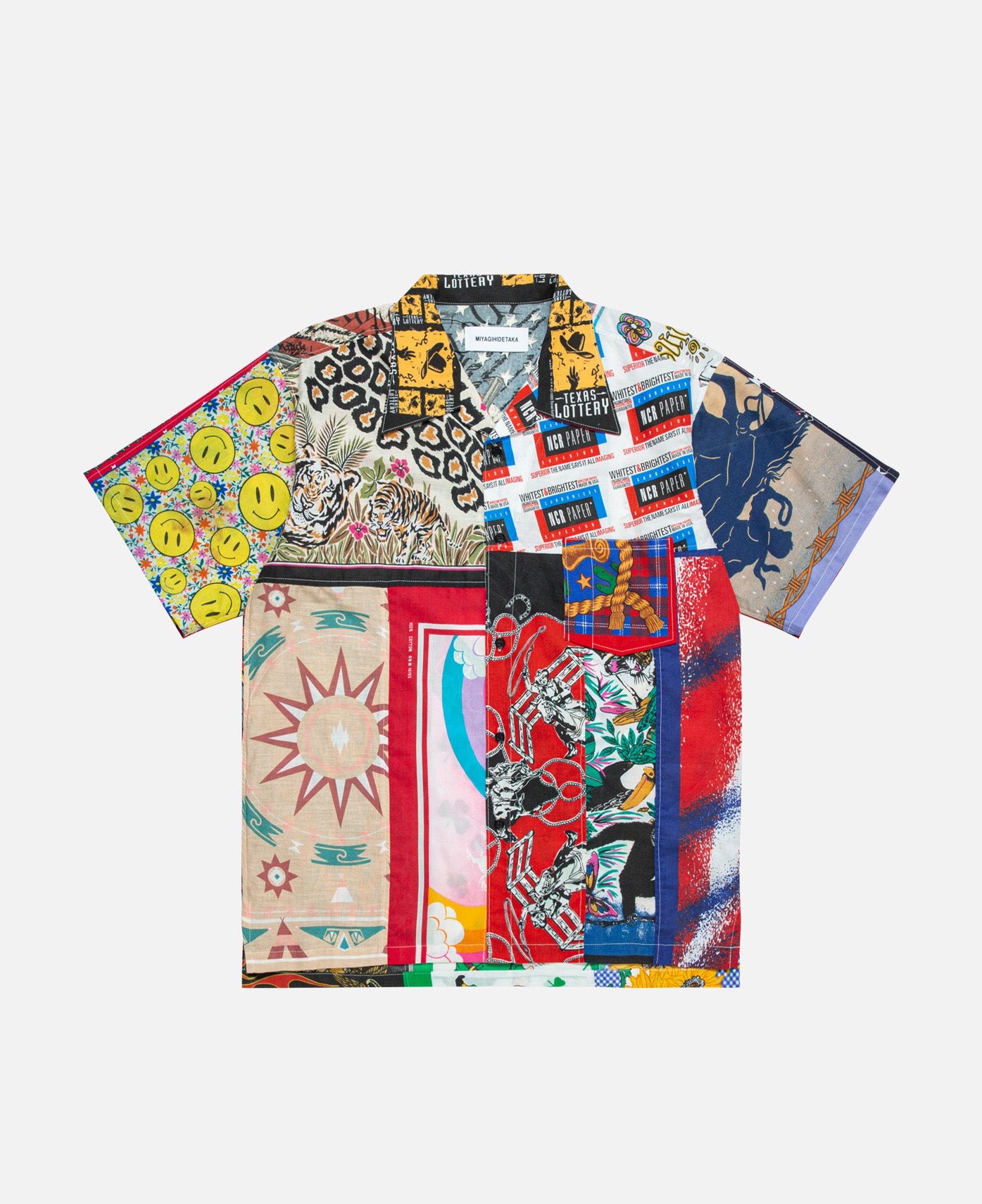 MIYAGIHIDETAKA - Upcycling Bandana Shirt (Multi) – JUICESTORE