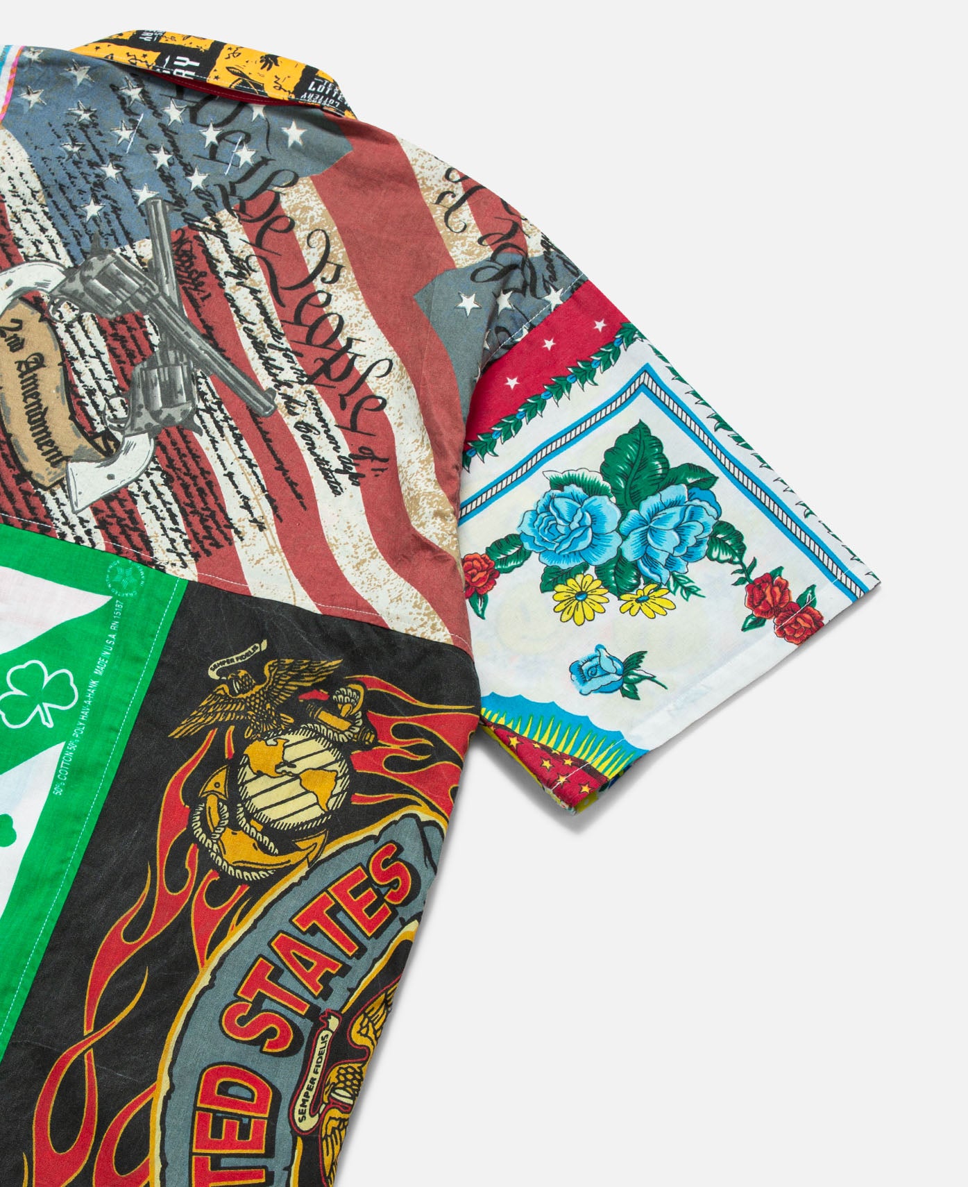 Upcycling Bandana Shirt (Multi)