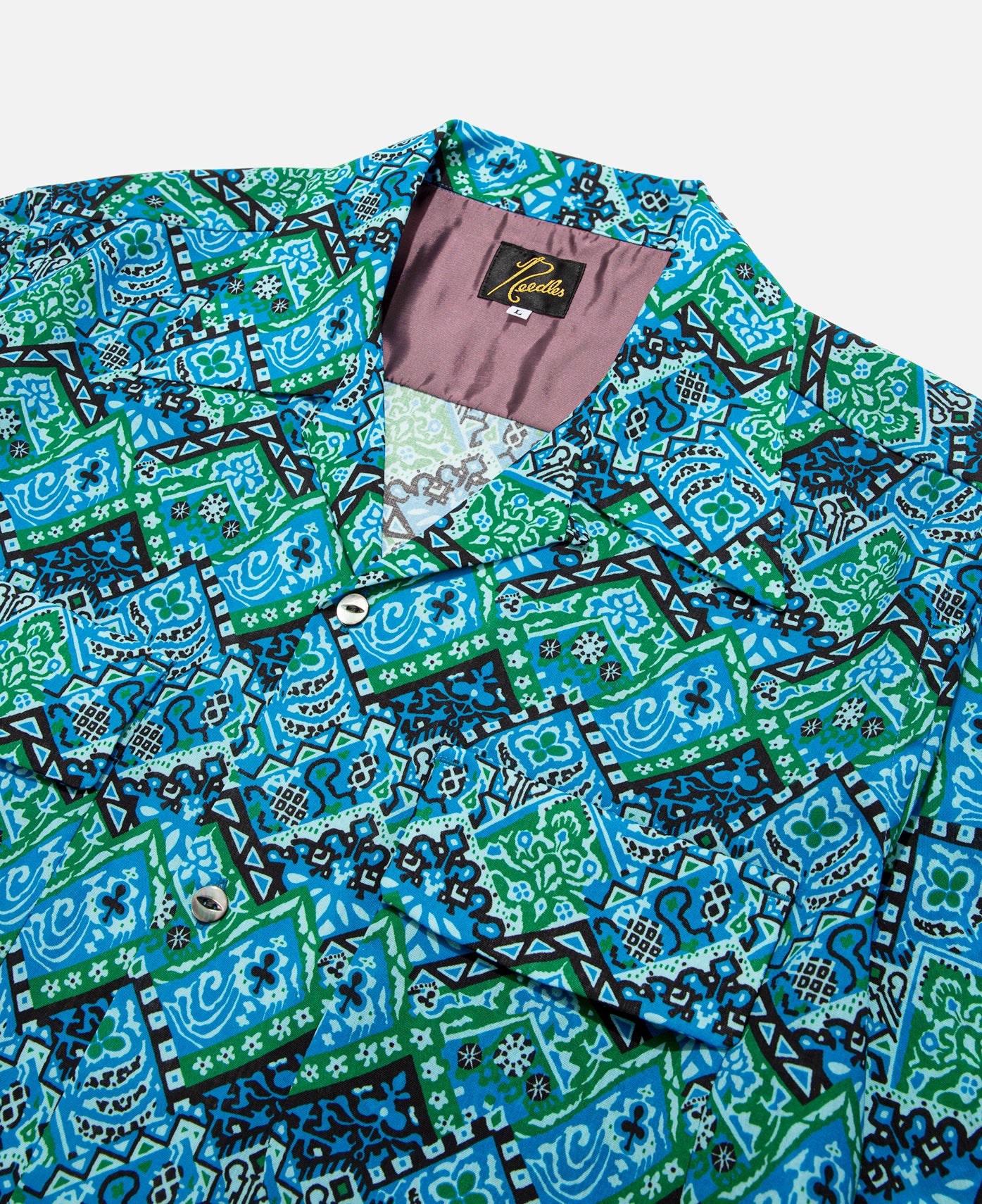 Needles - C.O.B. S/S Classic Shirt (Blue) – JUICESTORE
