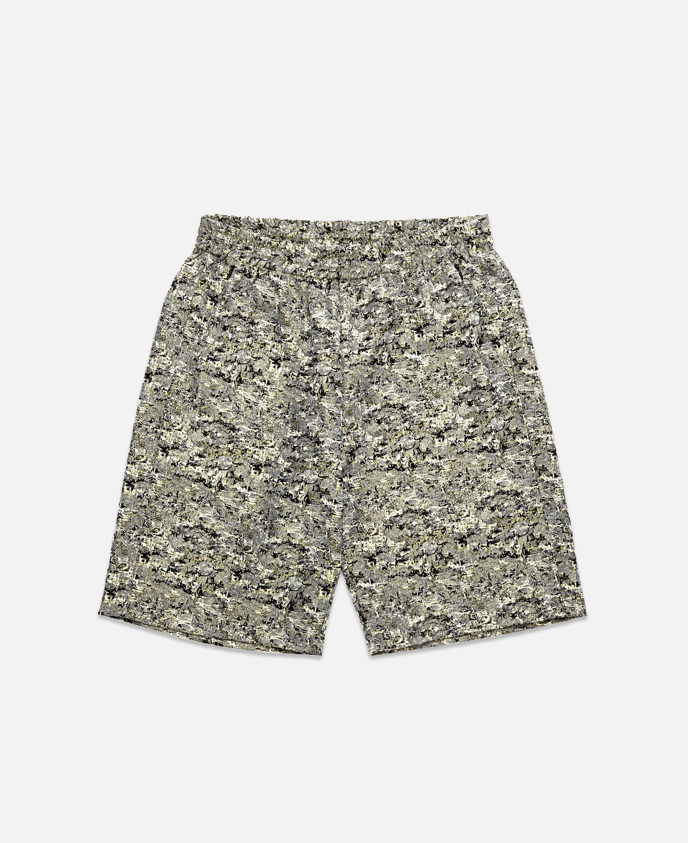 Double Weave Jq. Basketball Shorts (Grey)