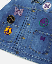 Needles Assorted Patches Jean Jacket (Blue)