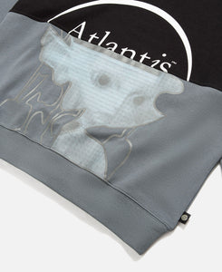 Atlantis Half Half Crew Neck Sweat (Black)