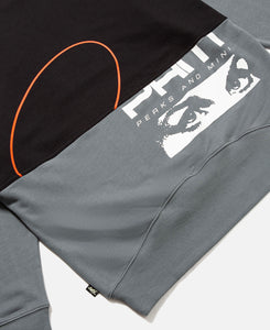 Atlantis Half Half Crew Neck Sweat (Black)