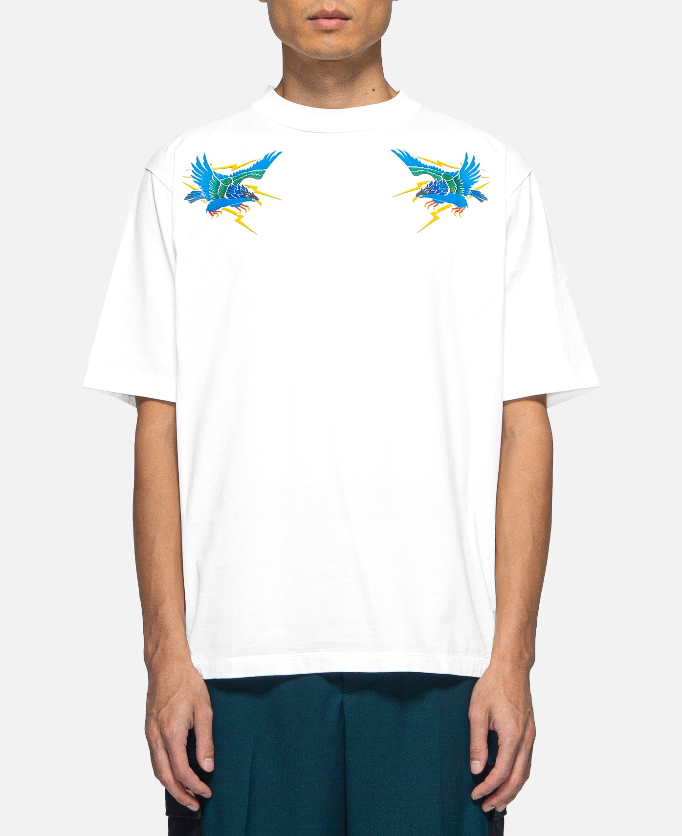 Sukajan Print T-Shirts (White)