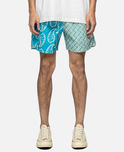 Multi Paisley Trunks (Blue)
