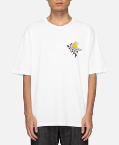 P.A.M. Spiral Checker S/S T-Shirt (White)