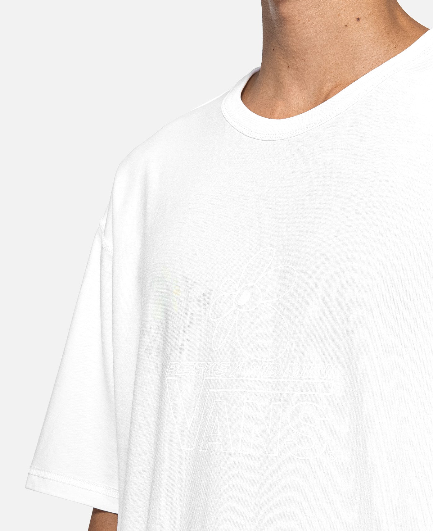 P.A.M. Spiral Checker S/S T-Shirt (White)